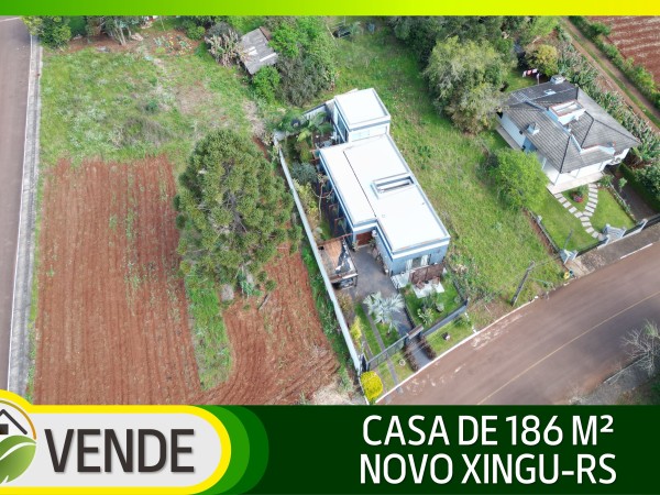 CASA MOBILIADA DE 186 M² EM NOVO XINGU-RS