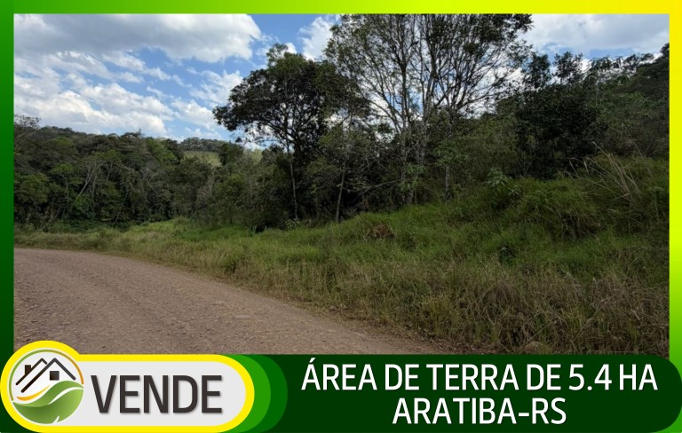 ÁREA DE TERRA DE 5.4 HA NO RS