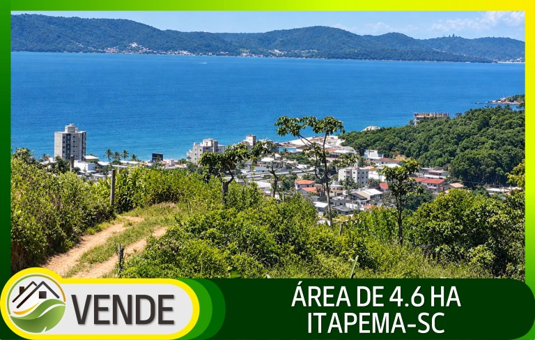 ÁREA DE 4.6 HA EM ITAPEMA-SC