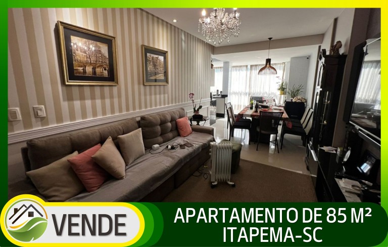 APARTAMENTO MOBILIADO EM ITAPEMA-SC