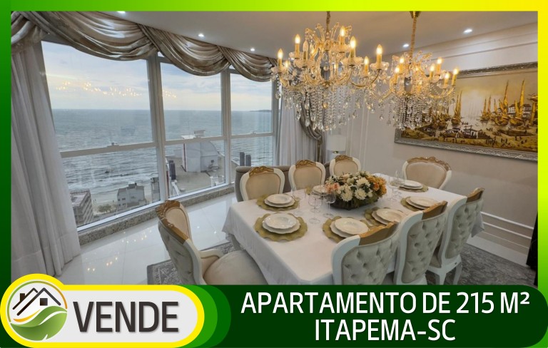 APARTAMENTO ALTO PADRÃO DE 215 M²