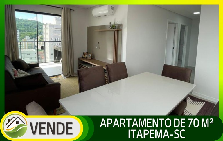 APARTAMENTO MOBILIADO EM ITAPEMA-SC