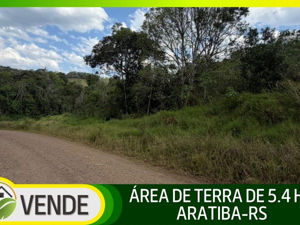 ÁREA DE TERRA DE 5.4 HA NO RS