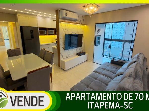 APARTAMENTO MOBILIADO EM ITAPEMA-SC