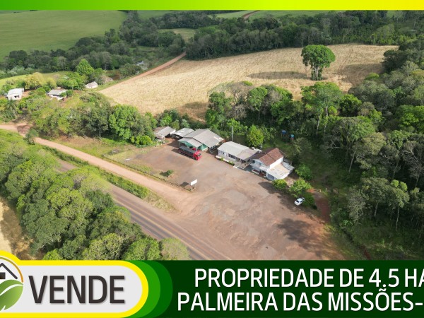 PROPRIEDADE DE 4.5 HA NO RS