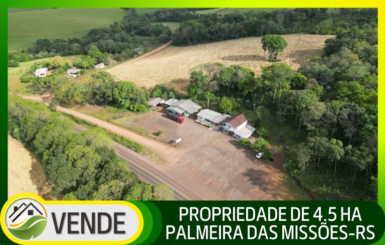 PROPRIEDADE DE 4.5 HA NO RS